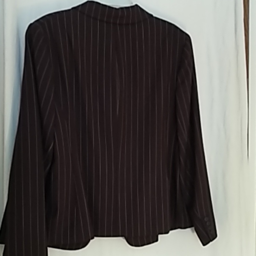 Ralph Lauren brown pinstripe blazer 16W - Picture 5 of 6
